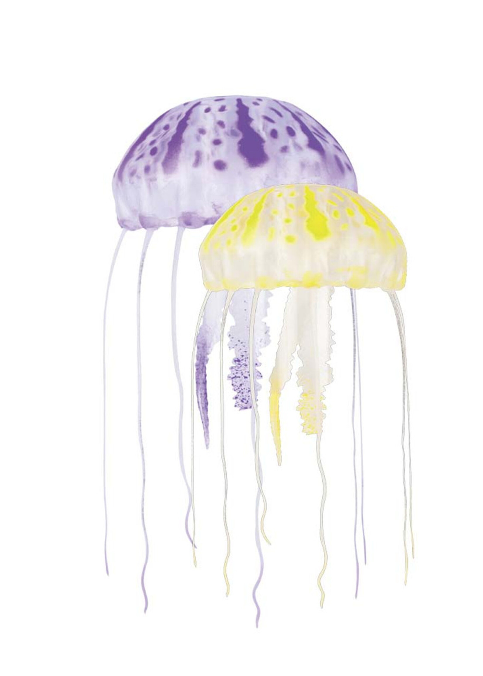 Aquatop Aquatop Silicone Floating Jellyfish 2pack