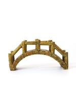 Aqua-Fit Aqua-Fit Polyresin Timber Bridge Medium 5.75 x 2 x 2.75"