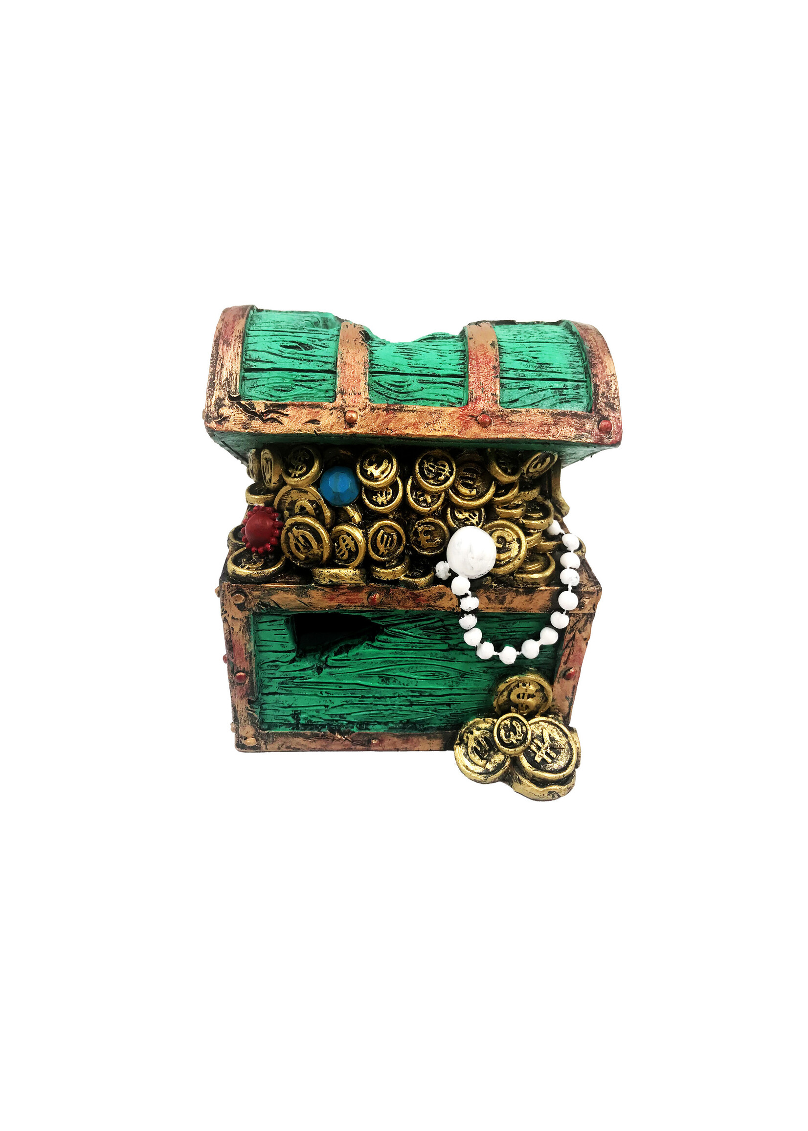 Aqua-Fit Aqua-Fit Green Treasure Box 3.5 x 3.5 x 4.25"