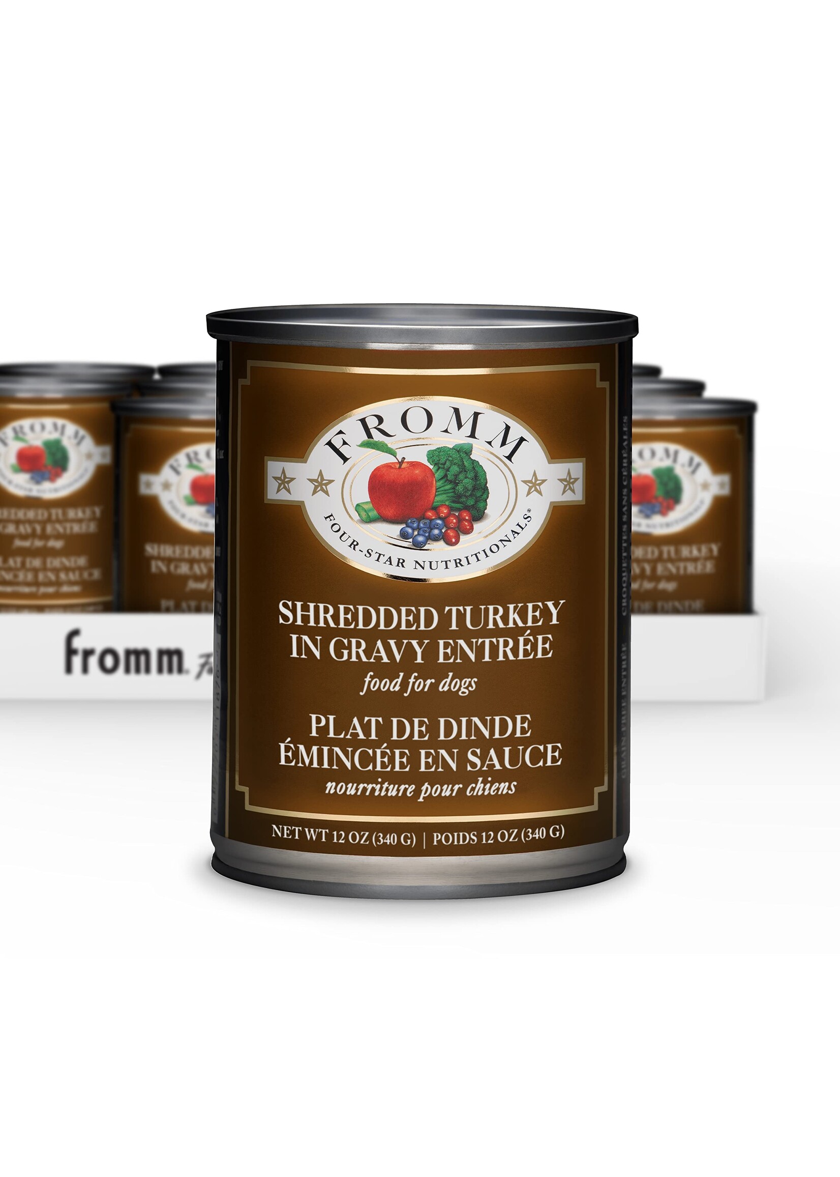 Fromm Family Pet Food Fromm Dog Four Star Shredded Turkey Entree 12/12oz