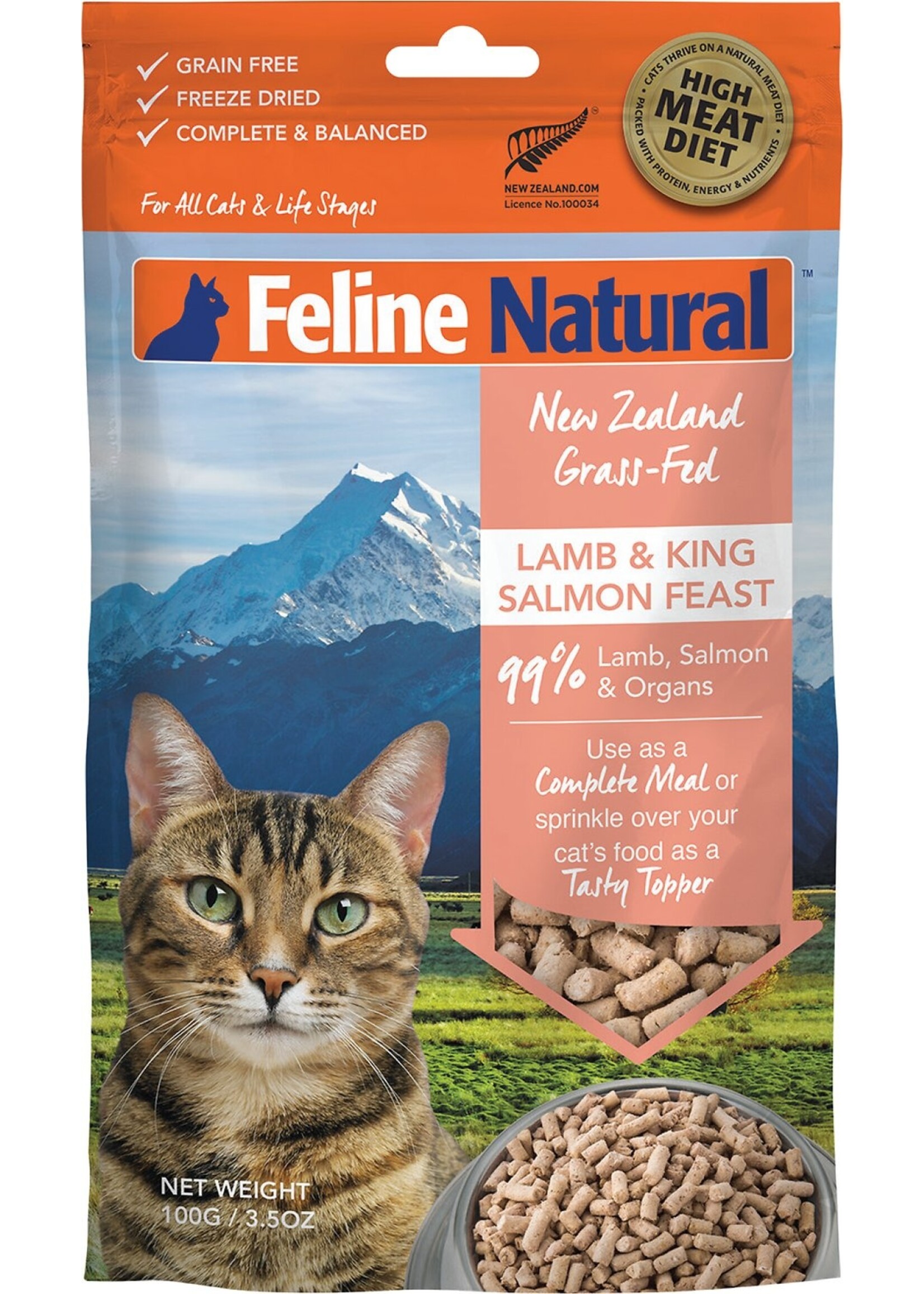 Feline Natural Feline Natural Lamb & Salmon Freeze Dried