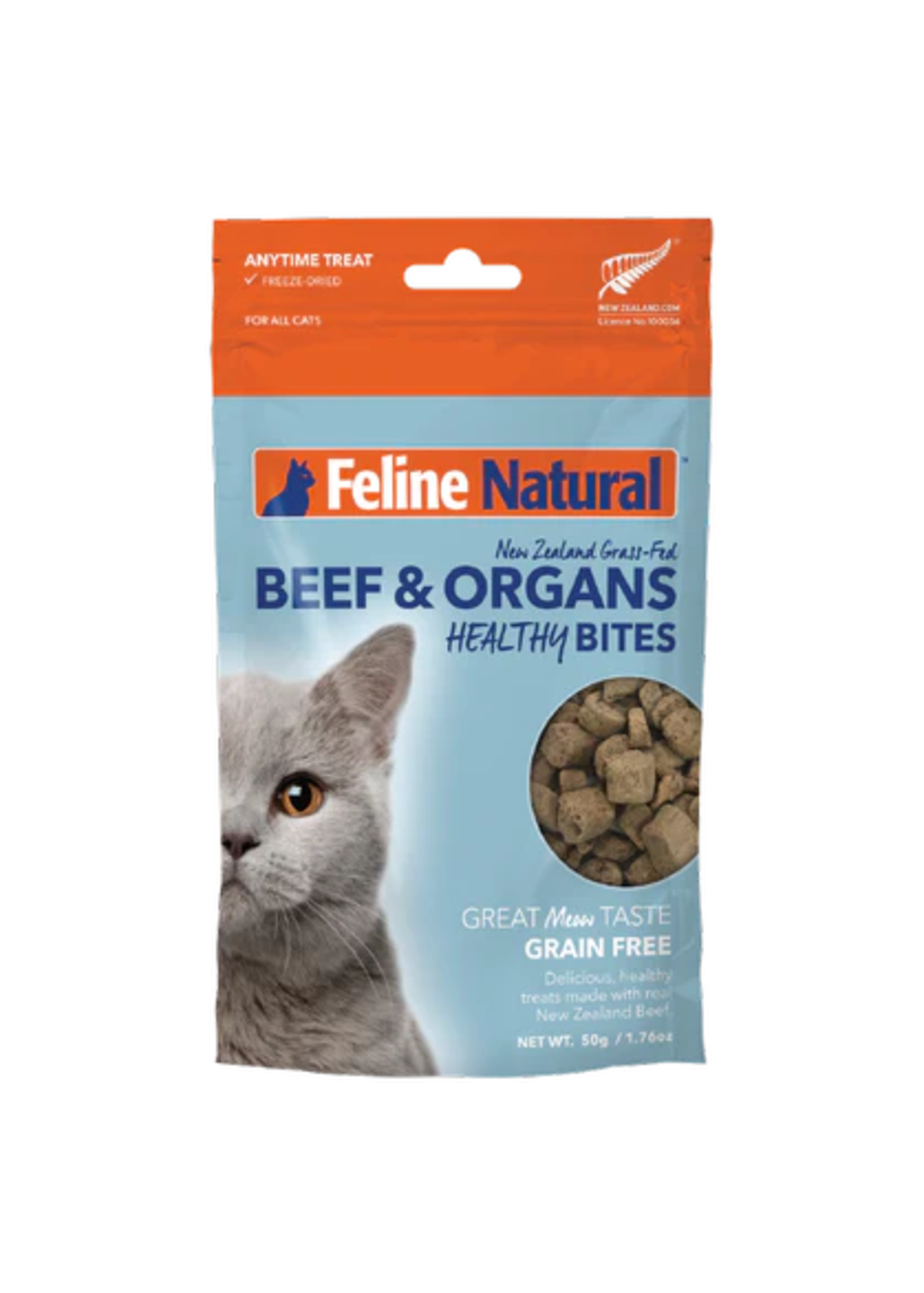 Feline Natural Feline Natural Beef Healthy Bites Freeze Dried 50g