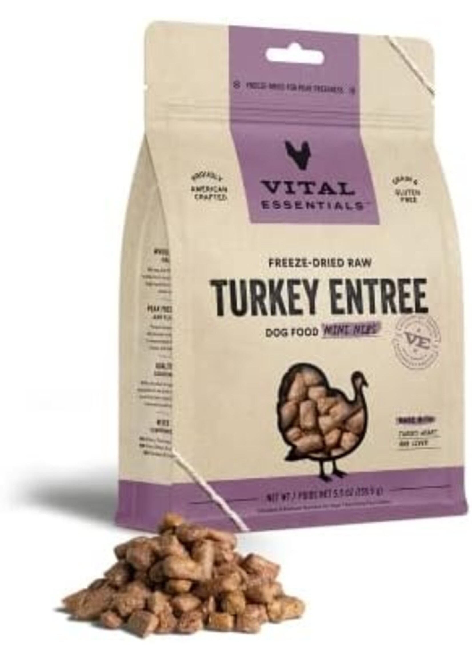 Vital Essentials Vital Essentials FD Raw Turkey Mini Nibs