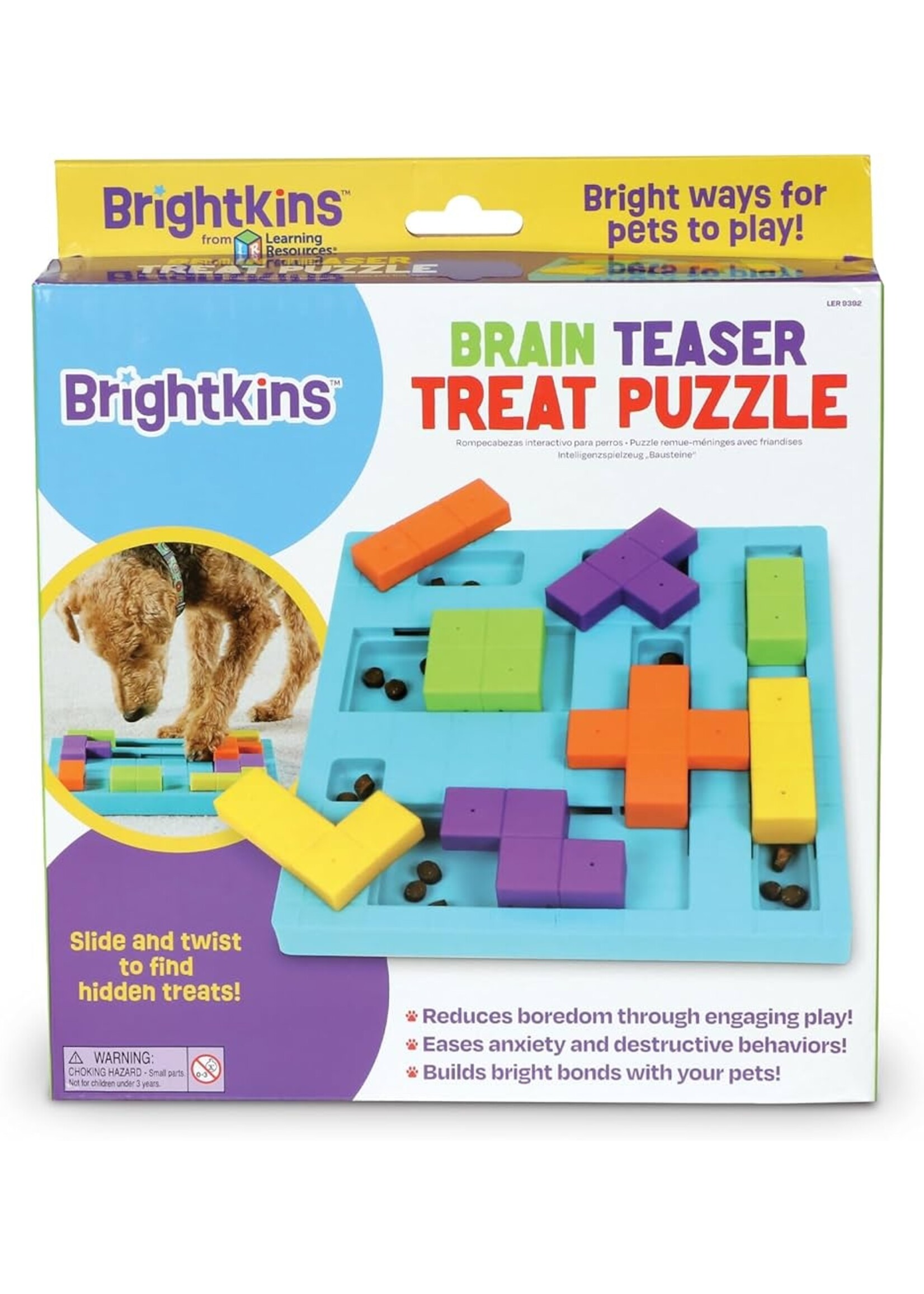 Brightkins Brain Teaser Treat Puzzle