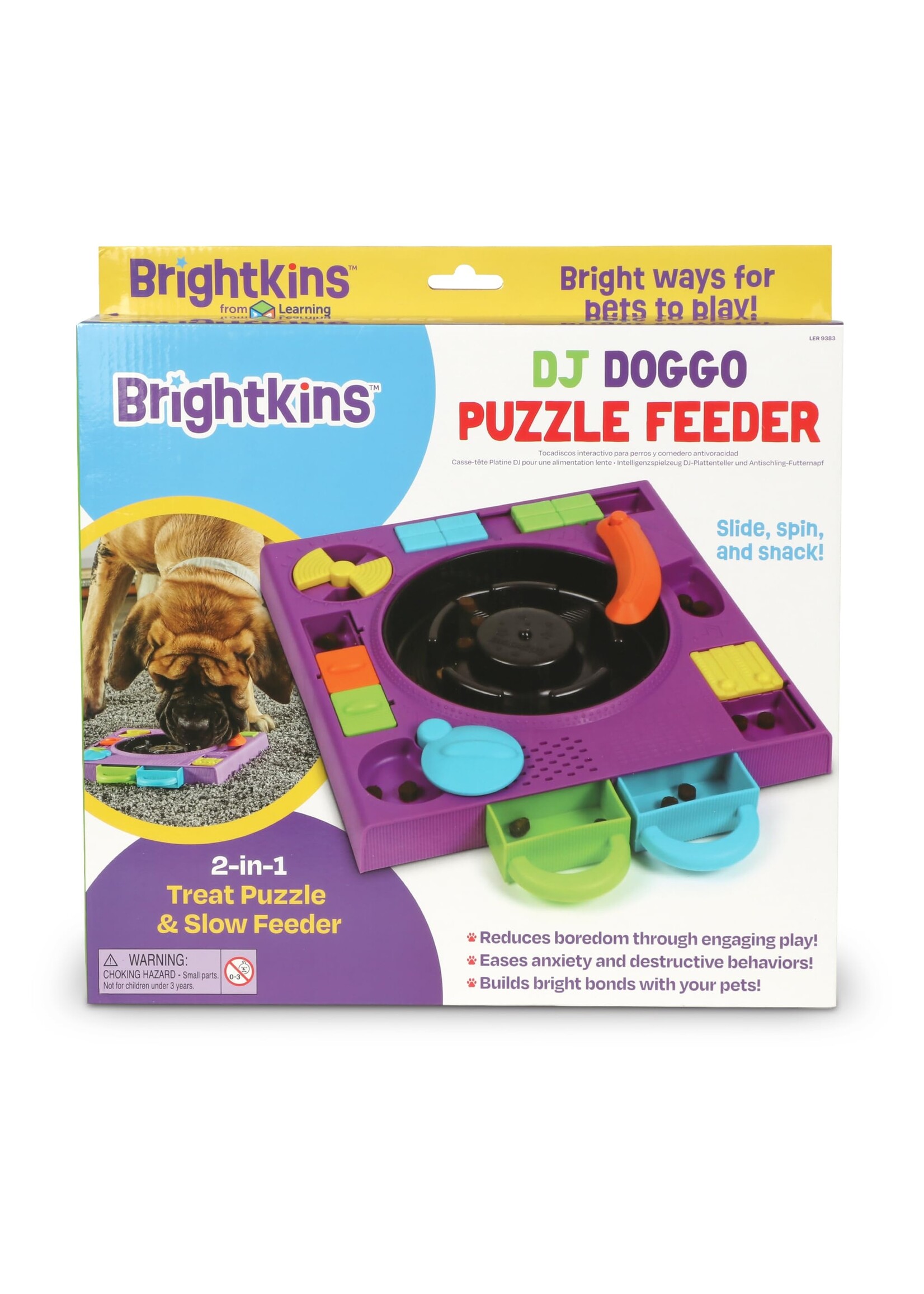 Brightkins DJ Doggo Puzzle Feeder