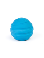 Budz Budz Latex Dog Toy Mini Ball Squeaker 1.9" Blue