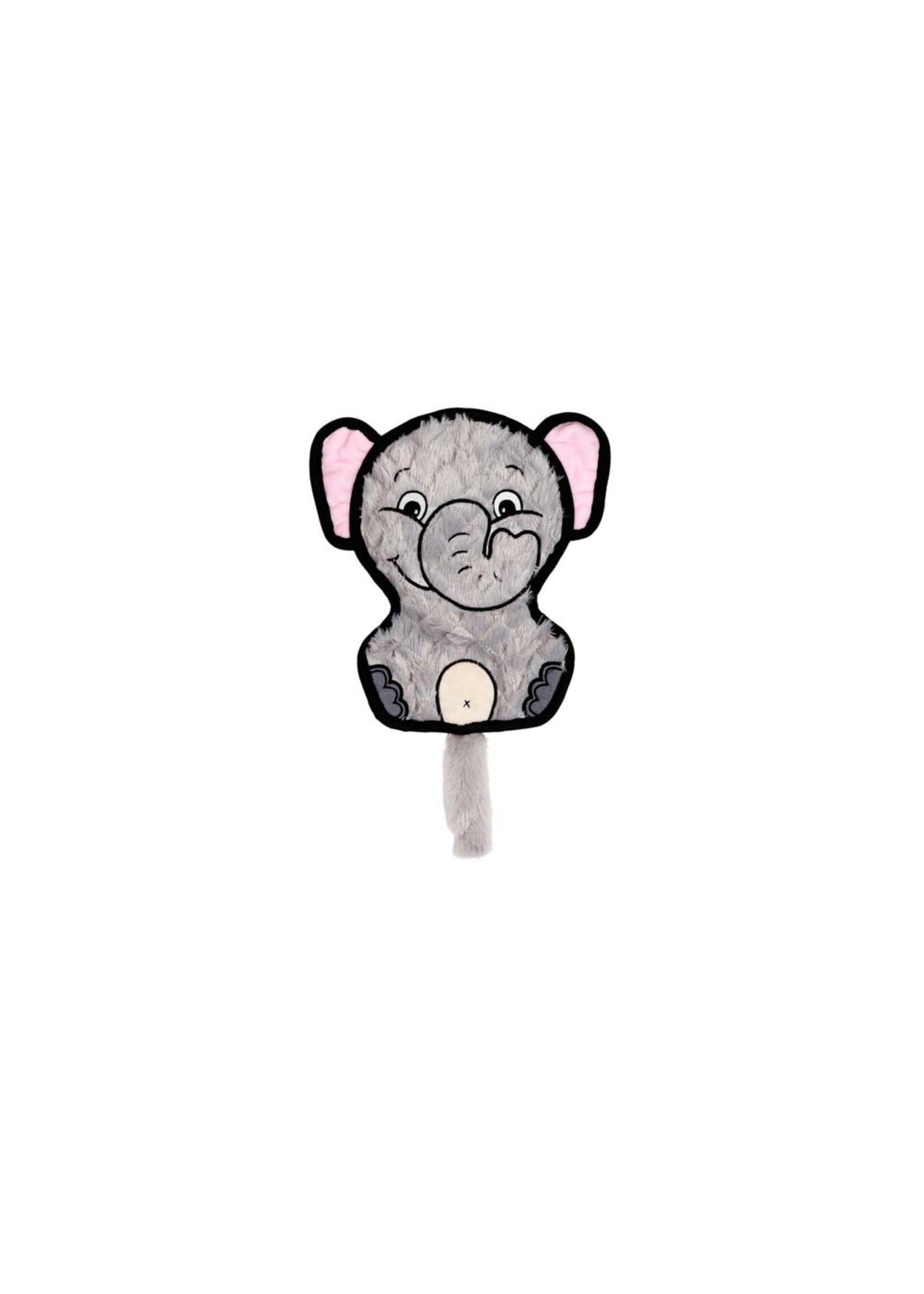 Budz Budz Crinkle Dog Toy Baby Elephant 10"