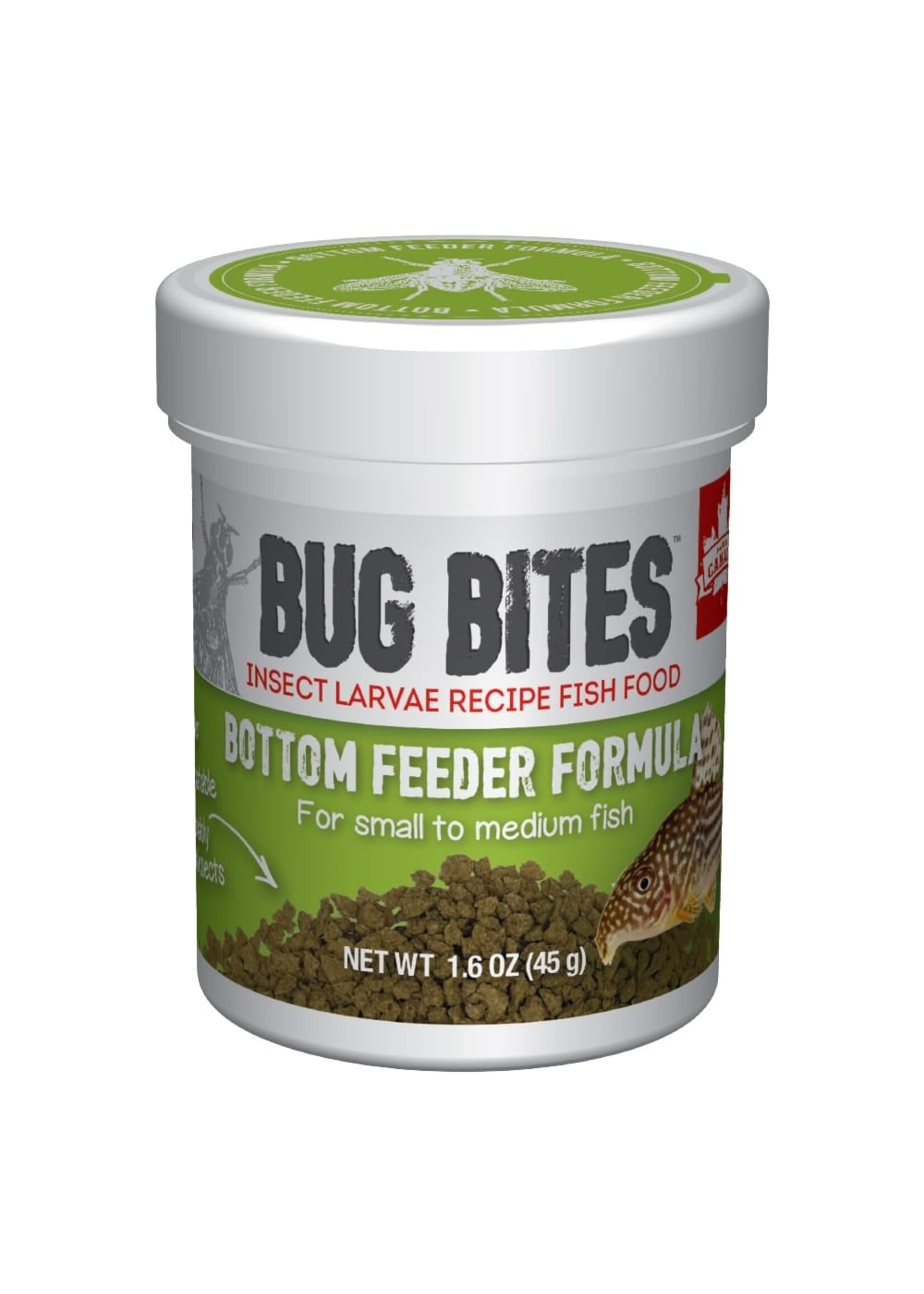 Fluval Fluval Bug Bites Bottom Feeder Small to Medium 1.4-1.6mm 45g