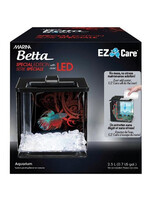Marina Marina Betta Special Edition EZ Care Aquarium 0.7 US Gal Black