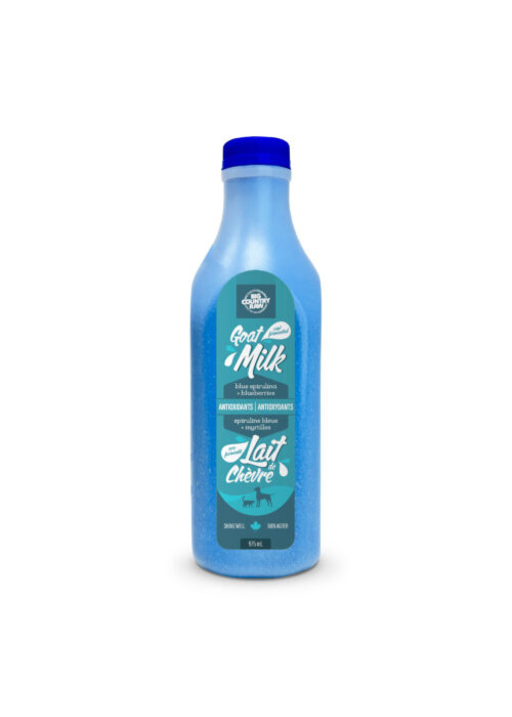 Big Country Raw Ltd. Big Country Raw Goat Milk Antioxidants (Blue) 975ml