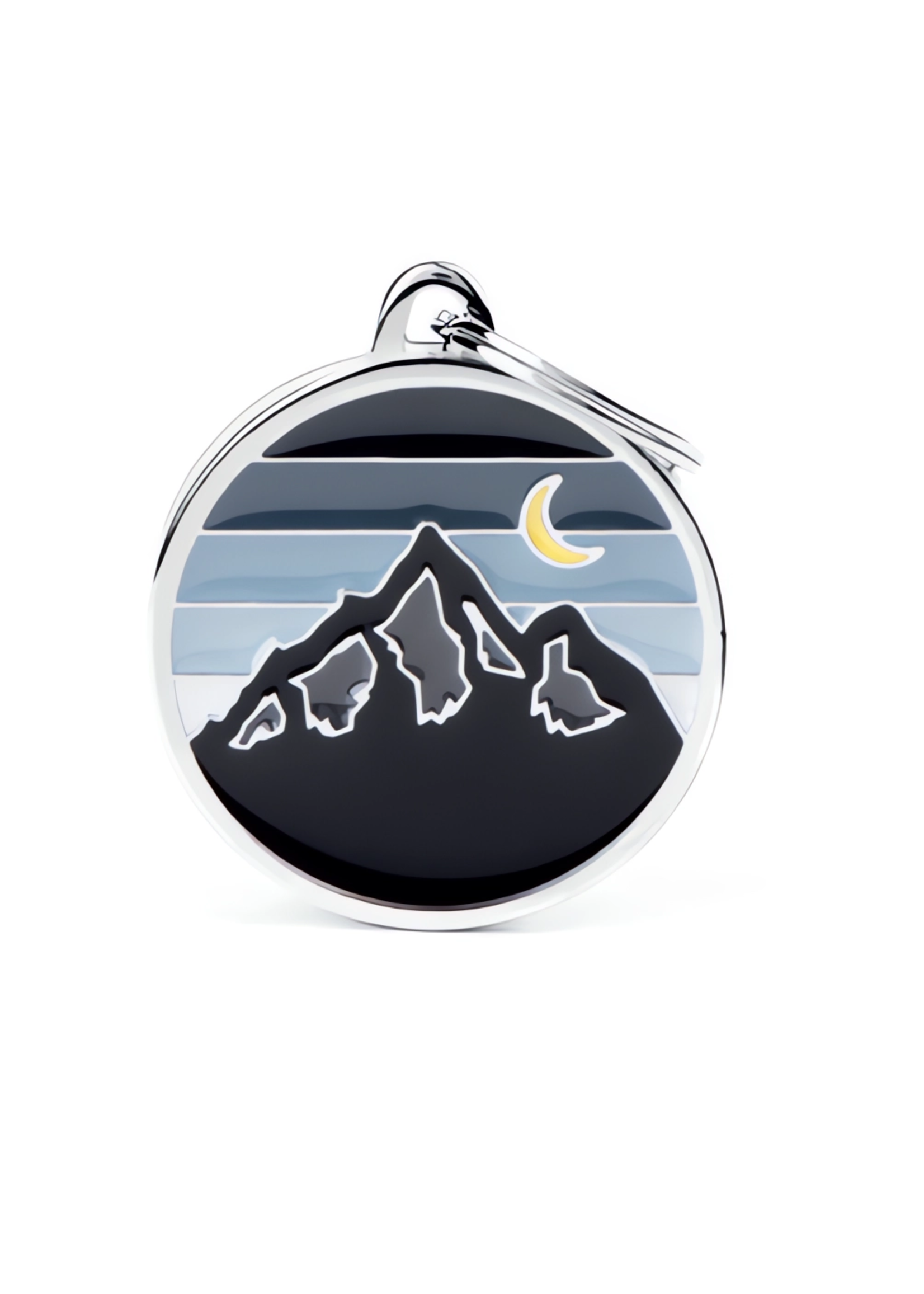 My Family ID Tag Charms Mountains