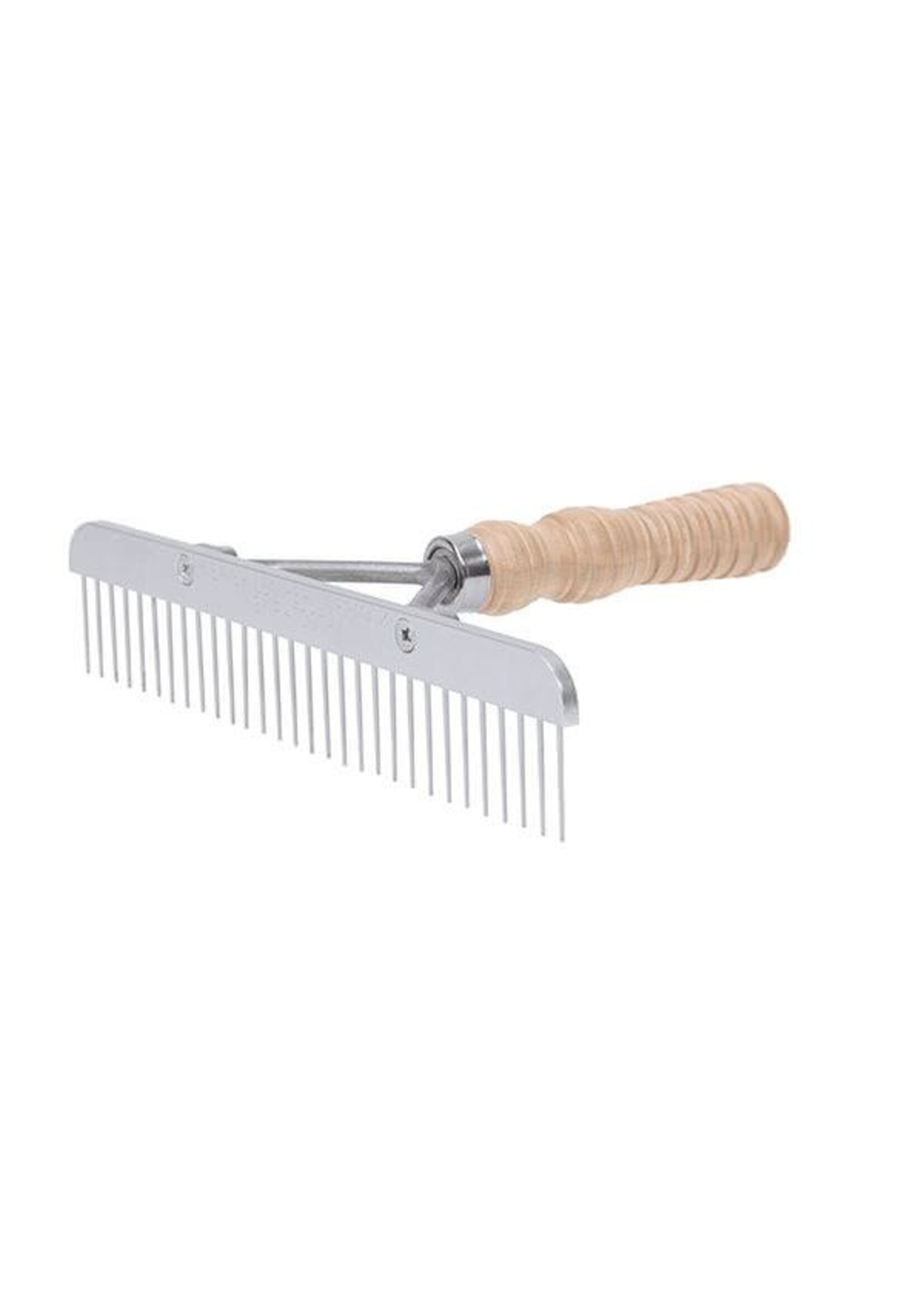 Weaver Livestock Weaver Livestock Stainless Steel Skip Tooth Comb w/ Wood Handle