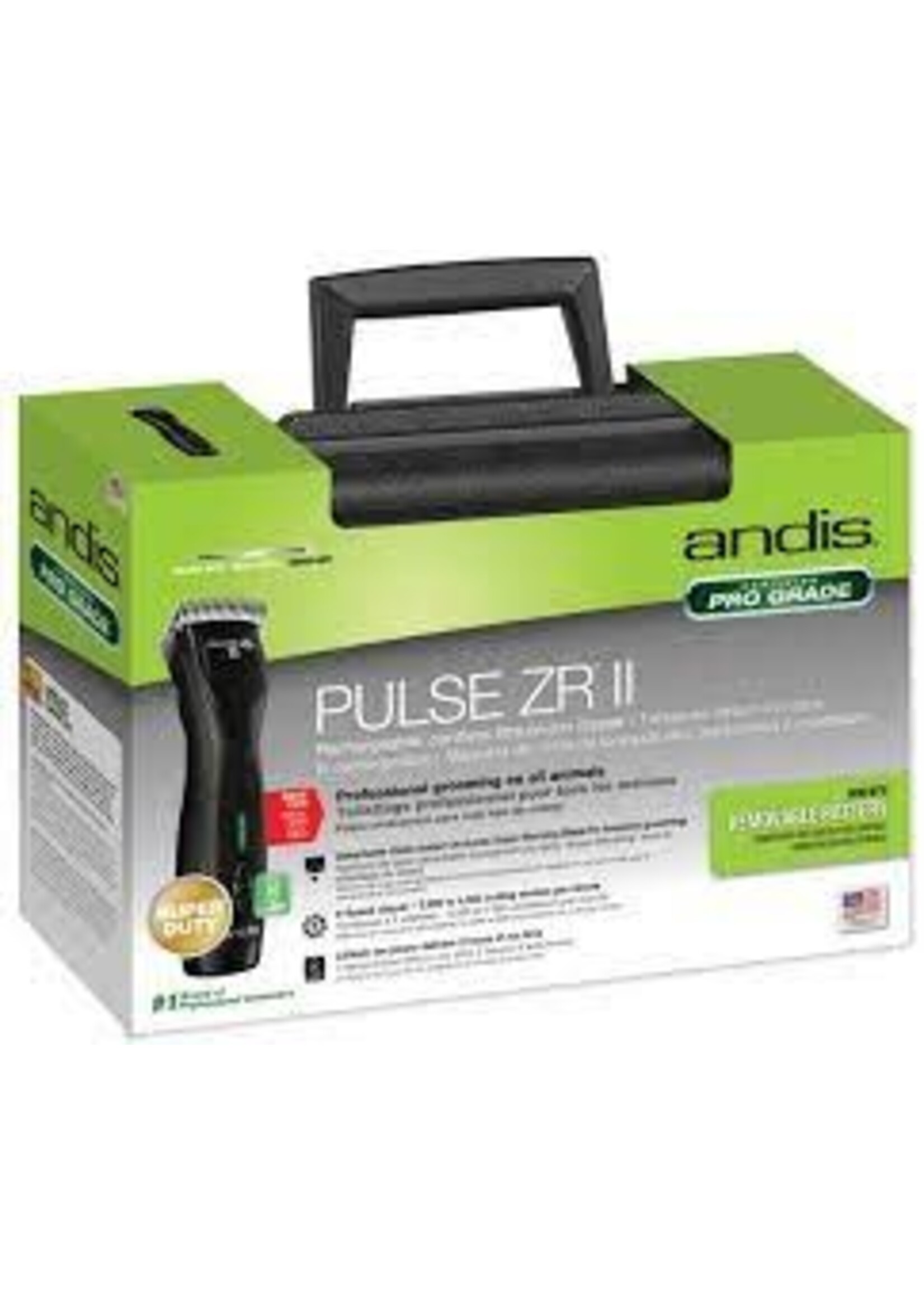 Andis Andis Pulse ZR II Cordless Clipper w/ Super Blocking Blade