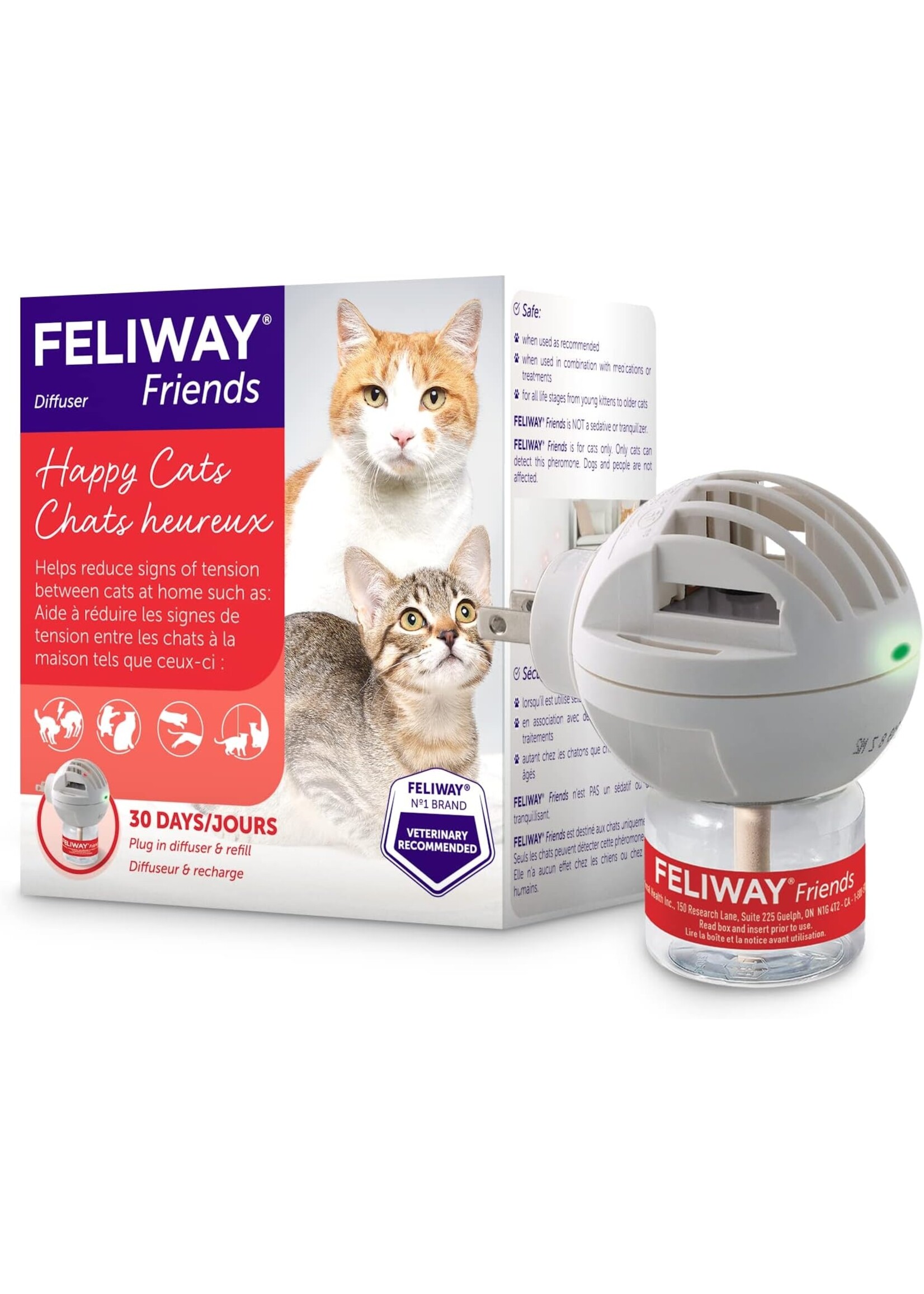 Feliway Feliway Cat Friends 30-Day Diffuser Starter Kit