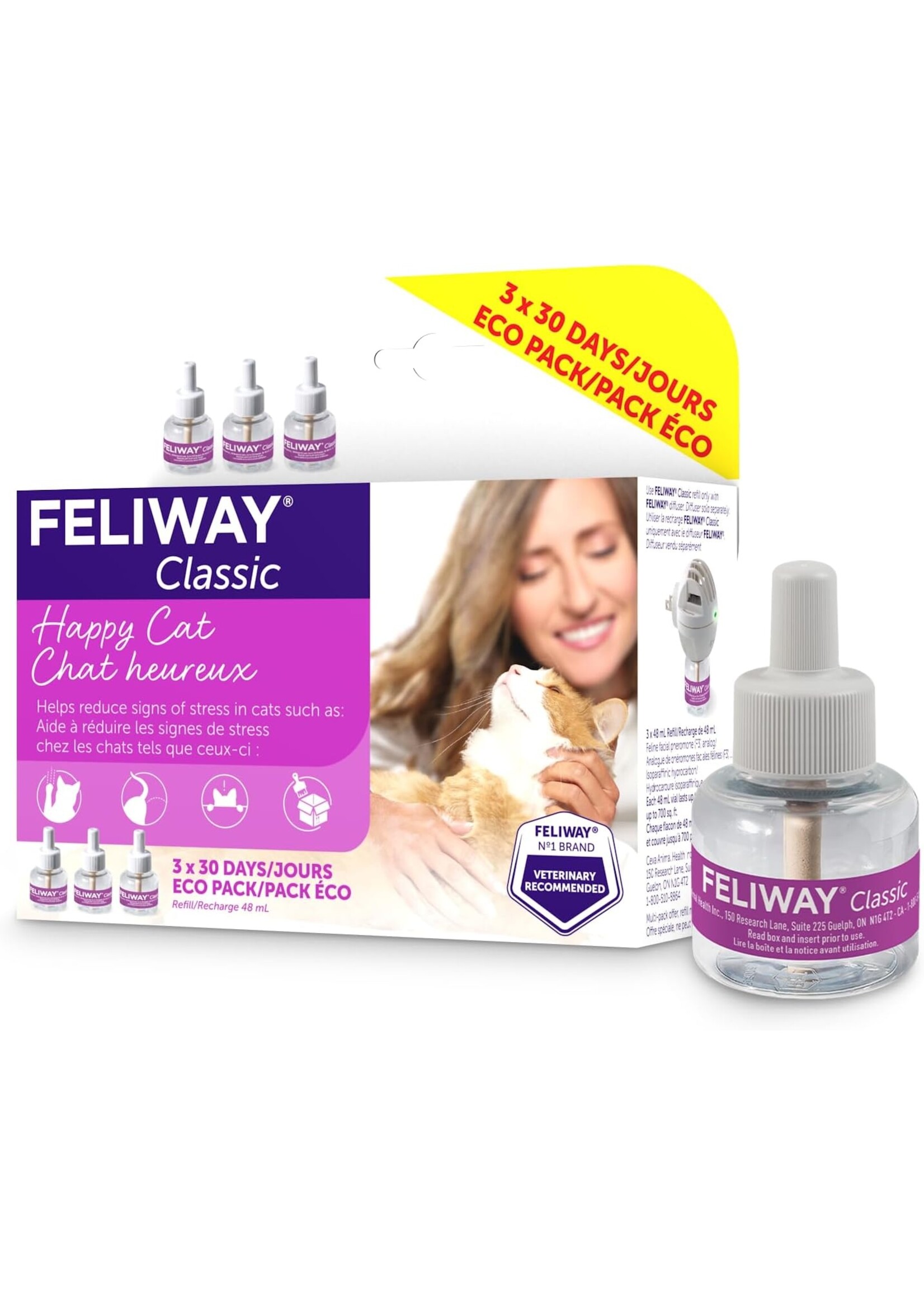 Feliway Feliway Cat classic 30-Day Refill 3pack