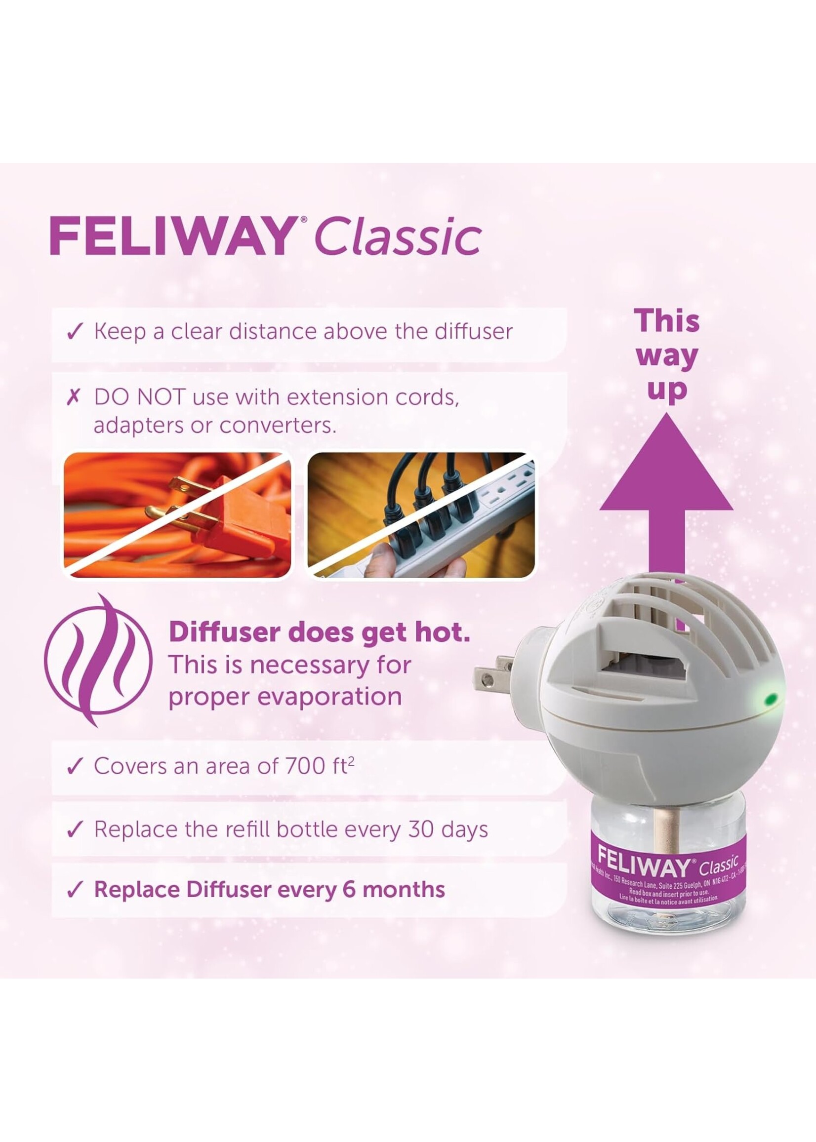 Feliway Cat classic 30-Day Refill 3pack