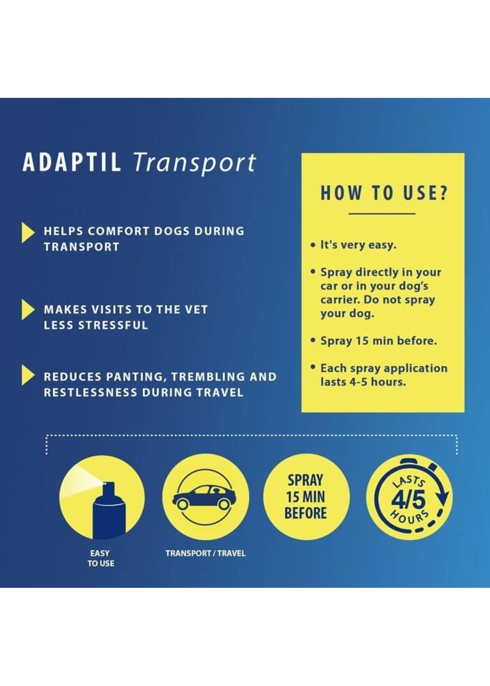 Adaptil Adaptil Dog Spray 20ml