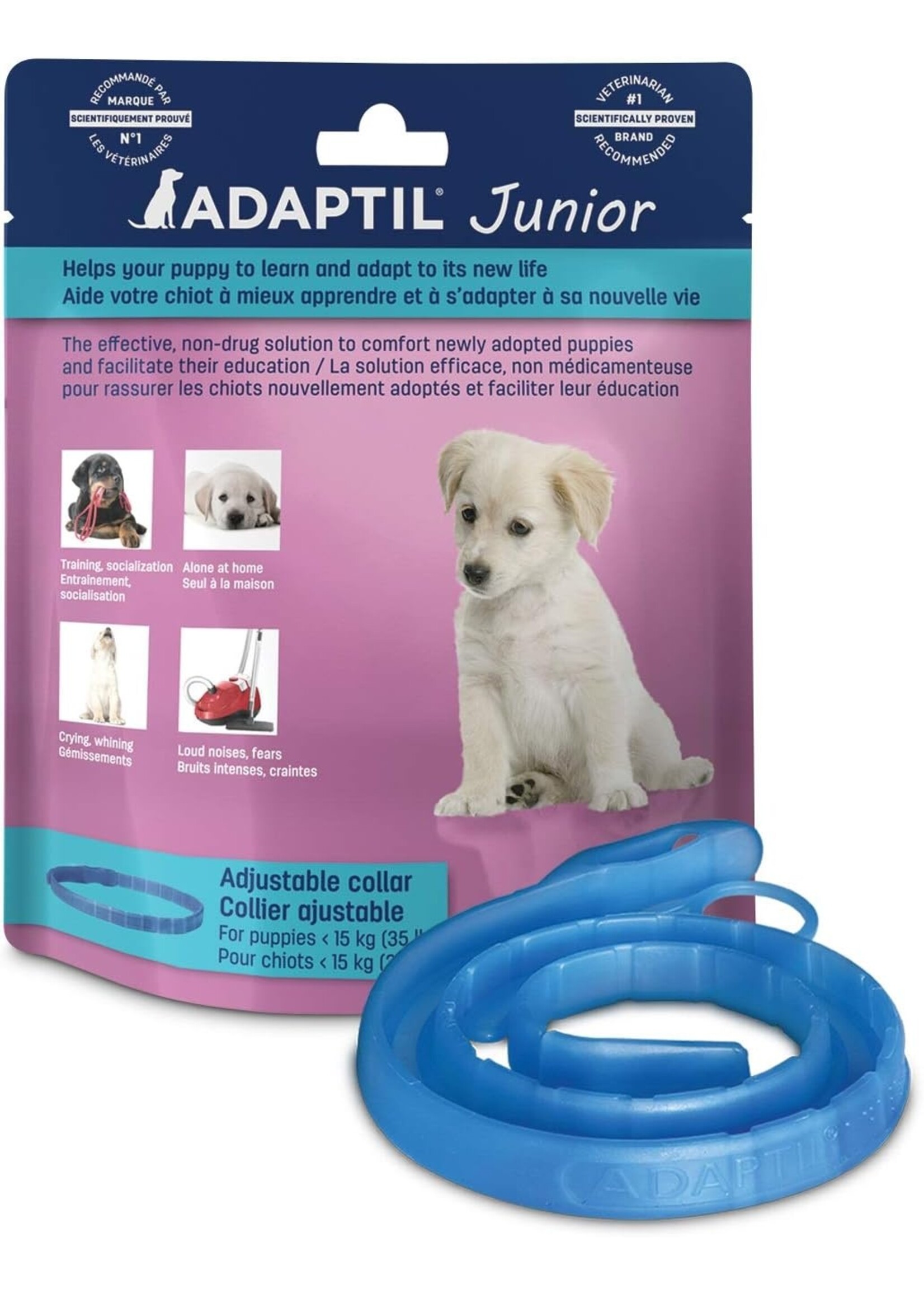 Adaptil Dog Junior Puppy Calming Collar up to 14.7"