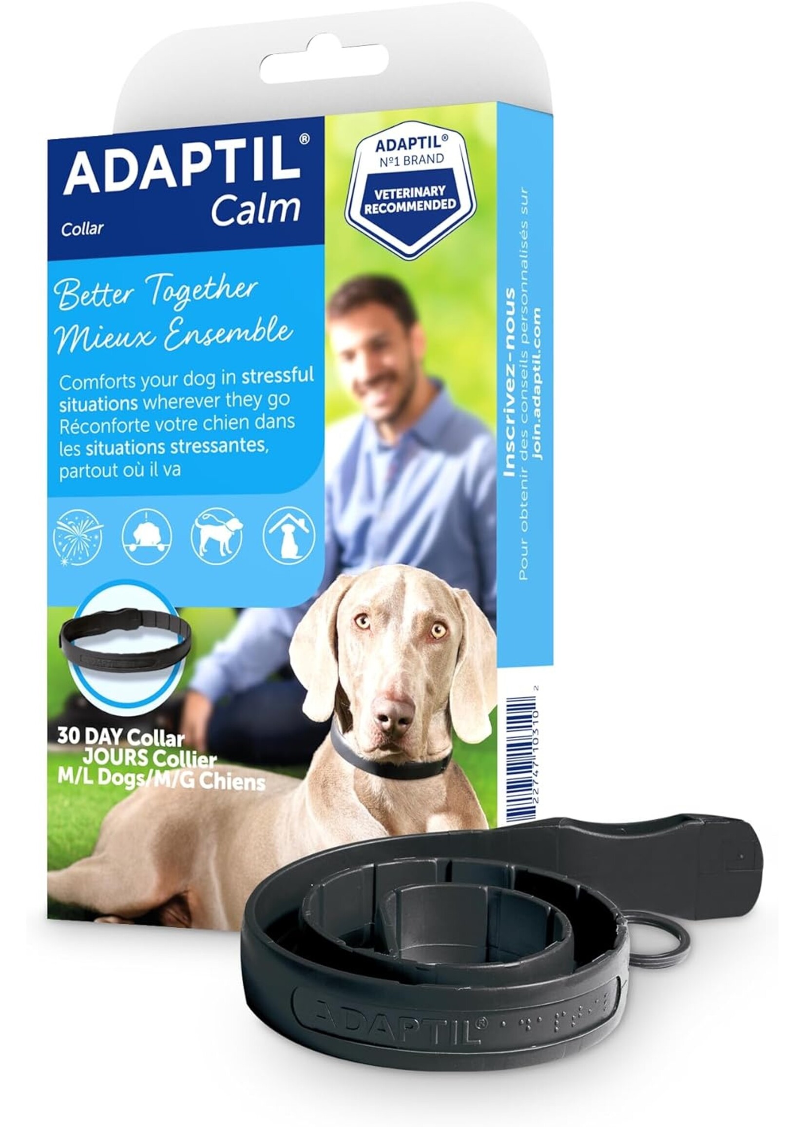 Adaptil Dog Calm On-the-Go Collar Large up to 24.6"