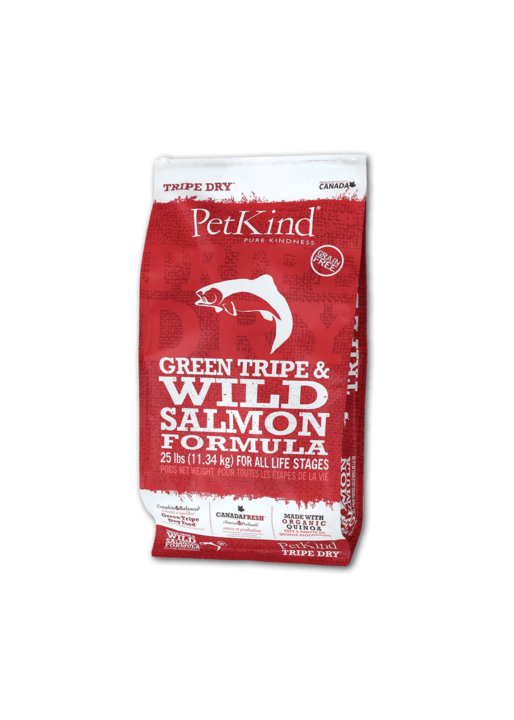 Petkind Petkind Dog Green Tripe & Wild Salmon Formula