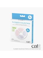 Catit Catit Fountain Frameless Triple Action Filter Cartridge 2pack