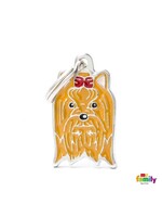 My Family ID Tag Friends Dog Toy