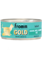 Fromm Family Pet Food Fromm Cat Gold Chicken, Duck & Salmon Pate 5.5oz single