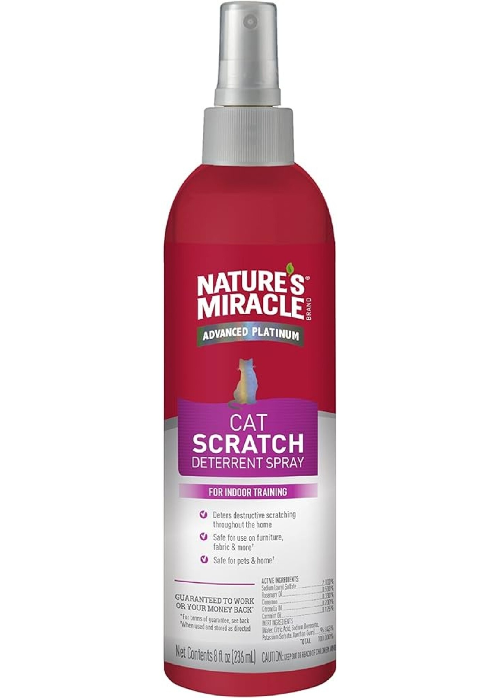 Nature's Miracle Nature's Miracle Advanced Plat. Cat No Scratch Spray 8oz