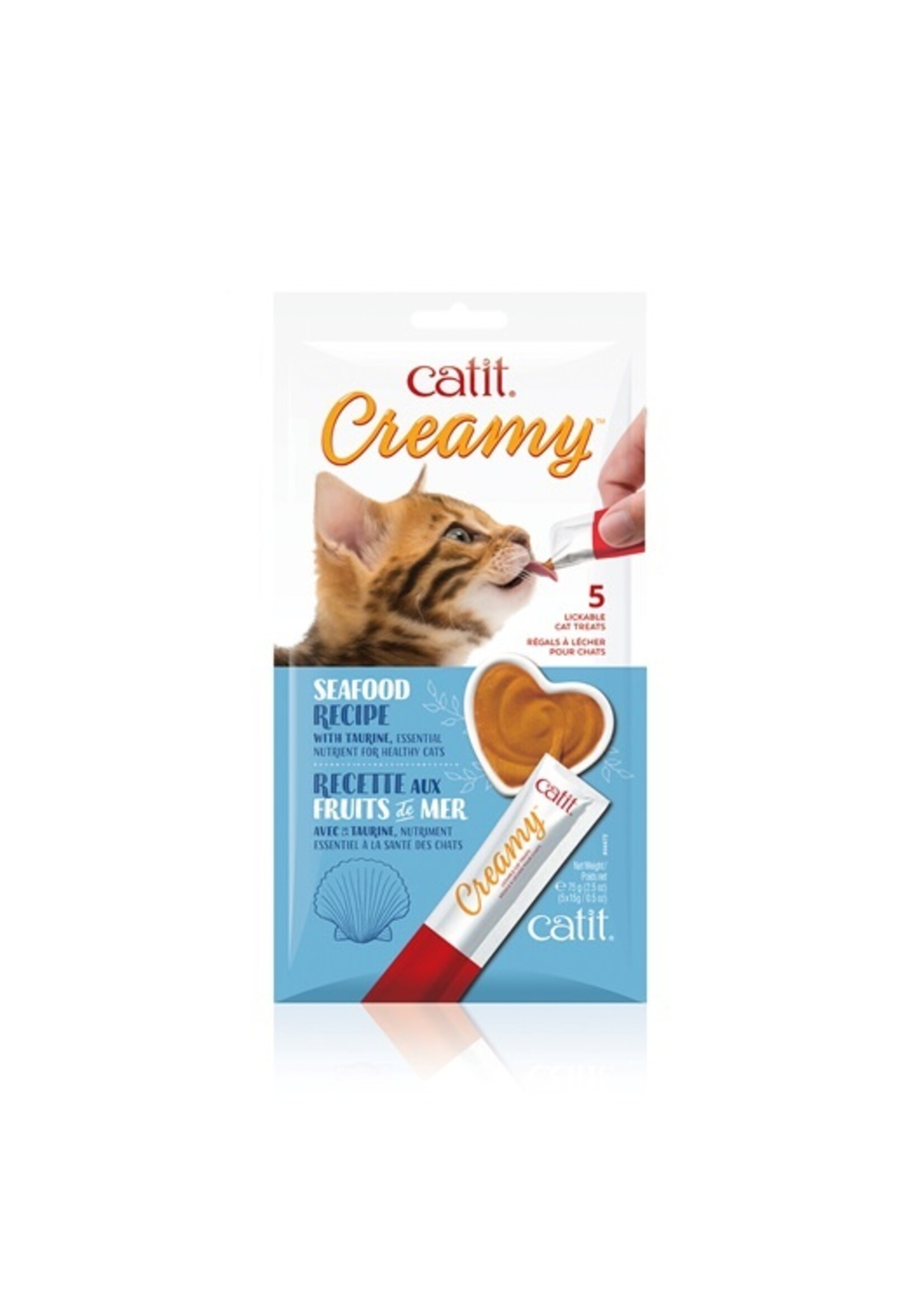 Catit Catit Creamy Lickable Cat Treat 5pack