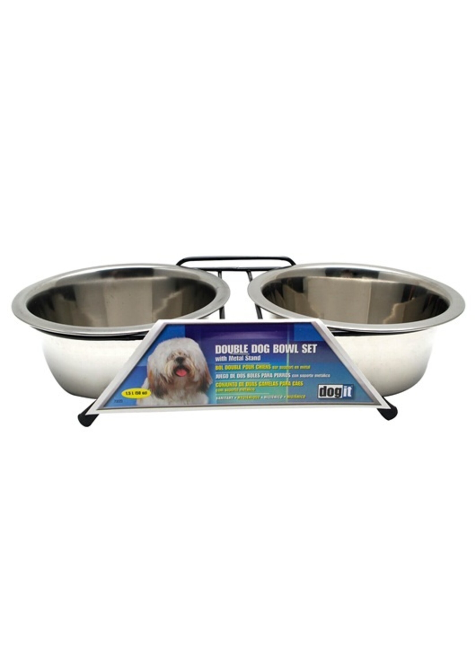 Dogit Dogit Stainless Steel Double Dog Diner