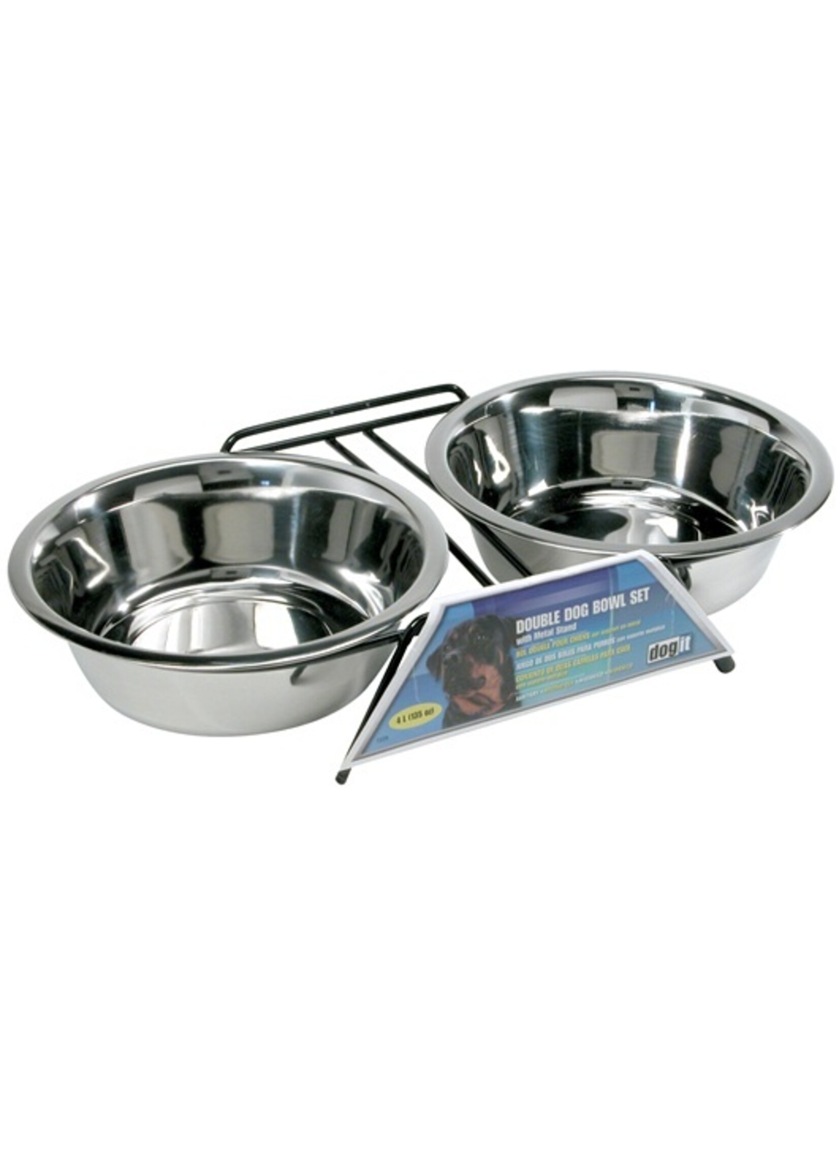 Dogit Dogit Stainless Steel Double Dog Diner