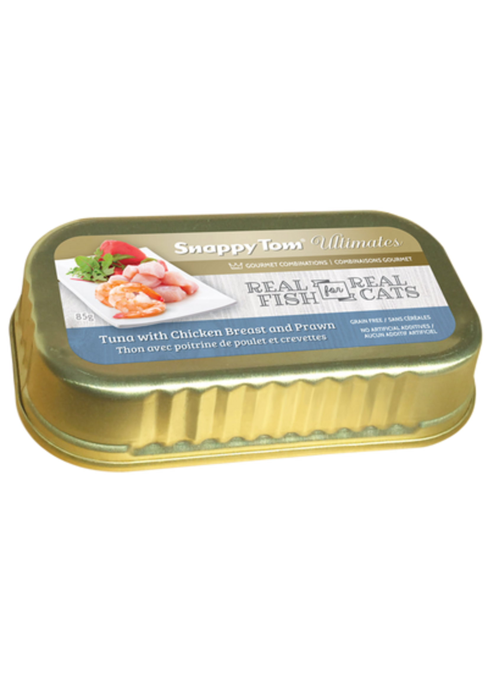 Snappy Tom Snappy Tom Ultimates Tuna w/ Chicken Breast & Pawn 12 x 85gm