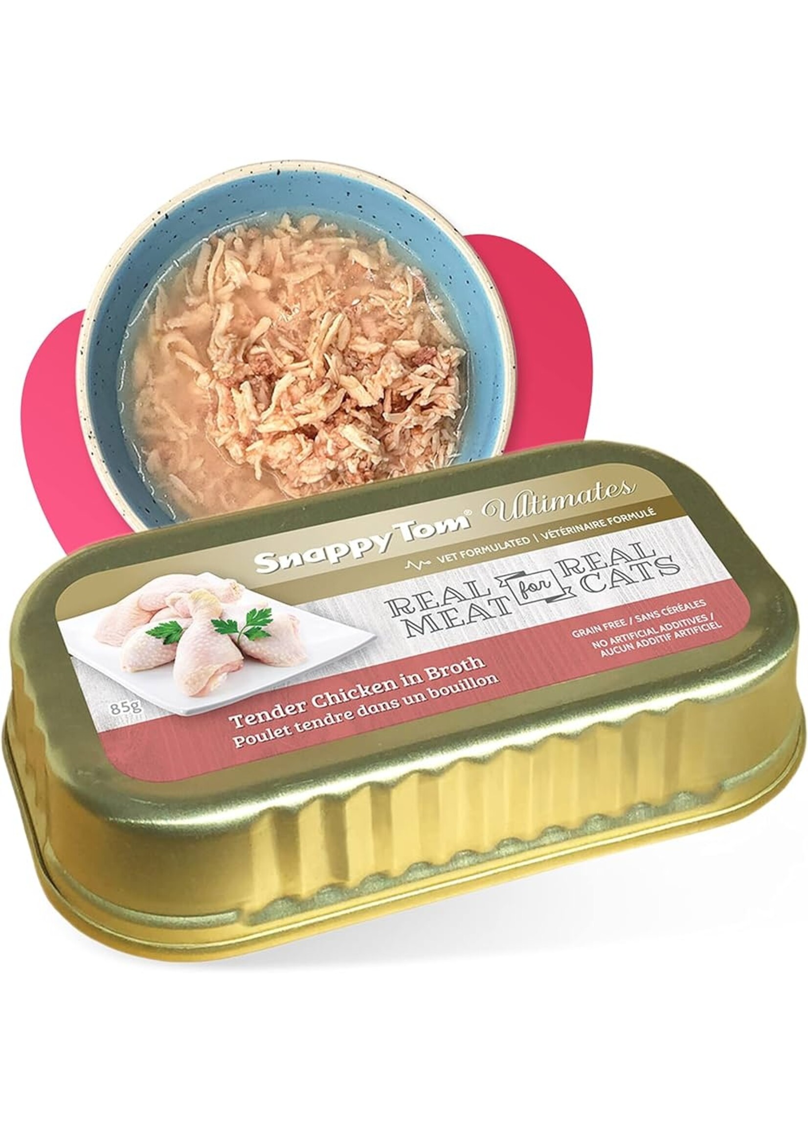 Snappy Tom Snappy Tom Ultimates Tender Chicken in Broth 12 x 85gm