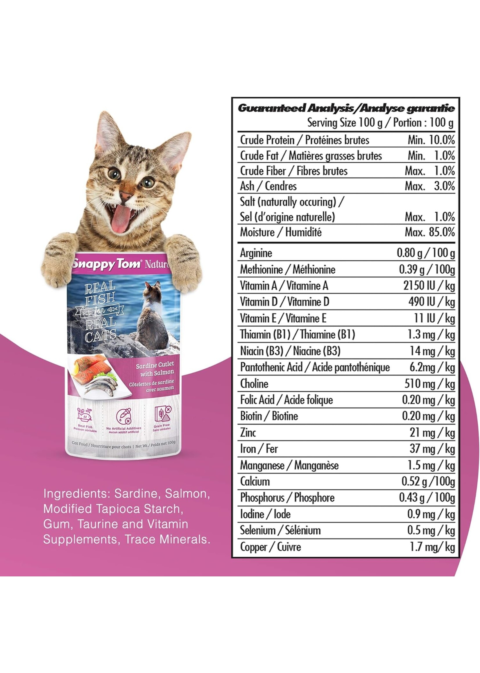 Snappy Tom Snappy Tom Pouches 100gm