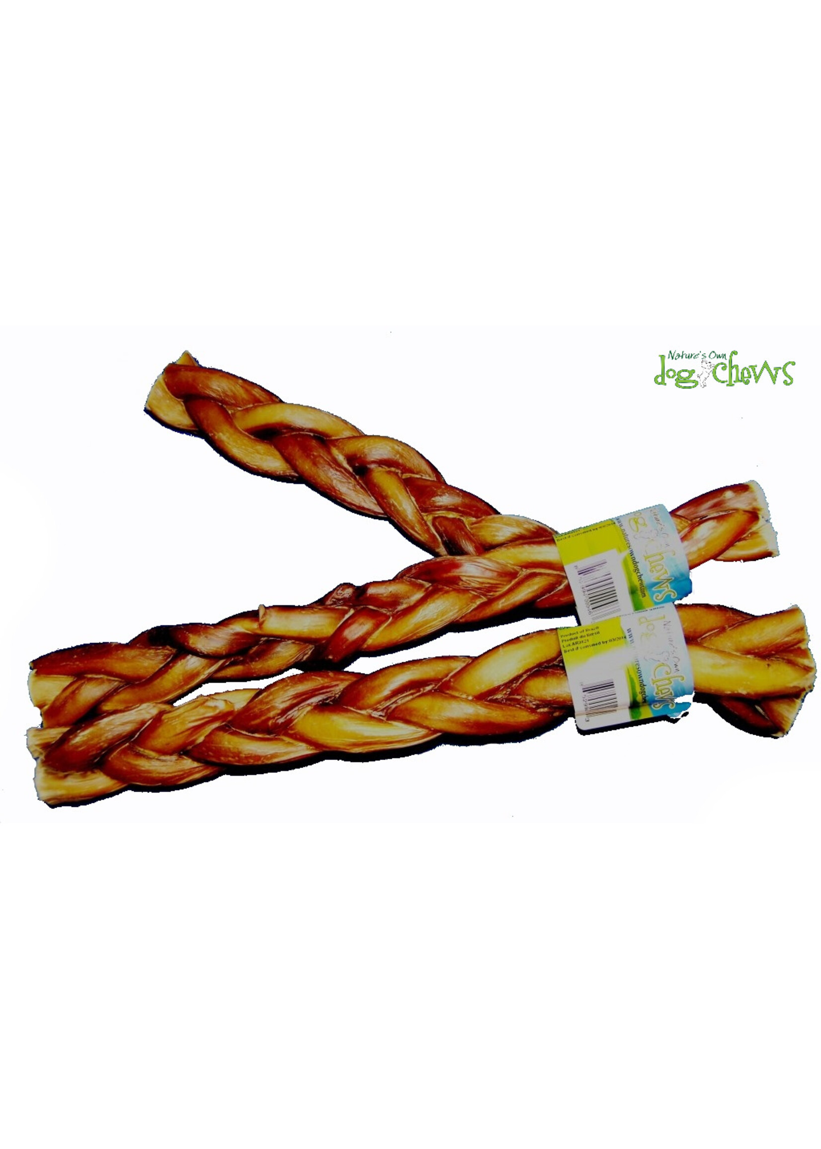 Nature's Own Nature's Own Jumbo Triple Braided Odourfree Bully Stick 12"