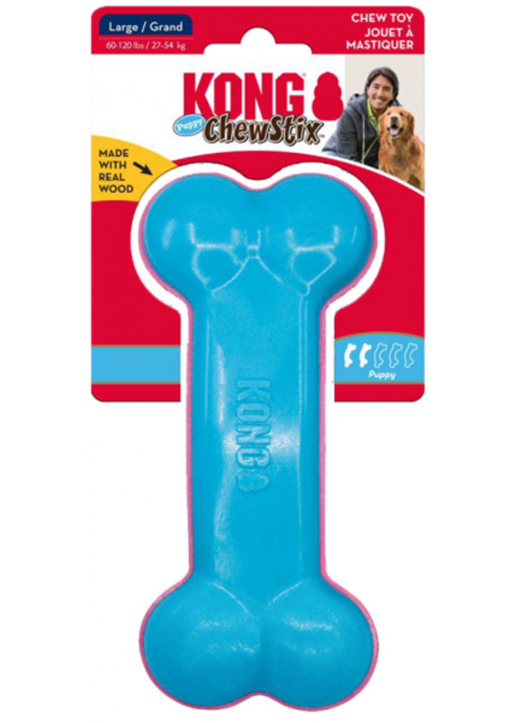 Kong Kong ChewStix Puppy Curve Bone