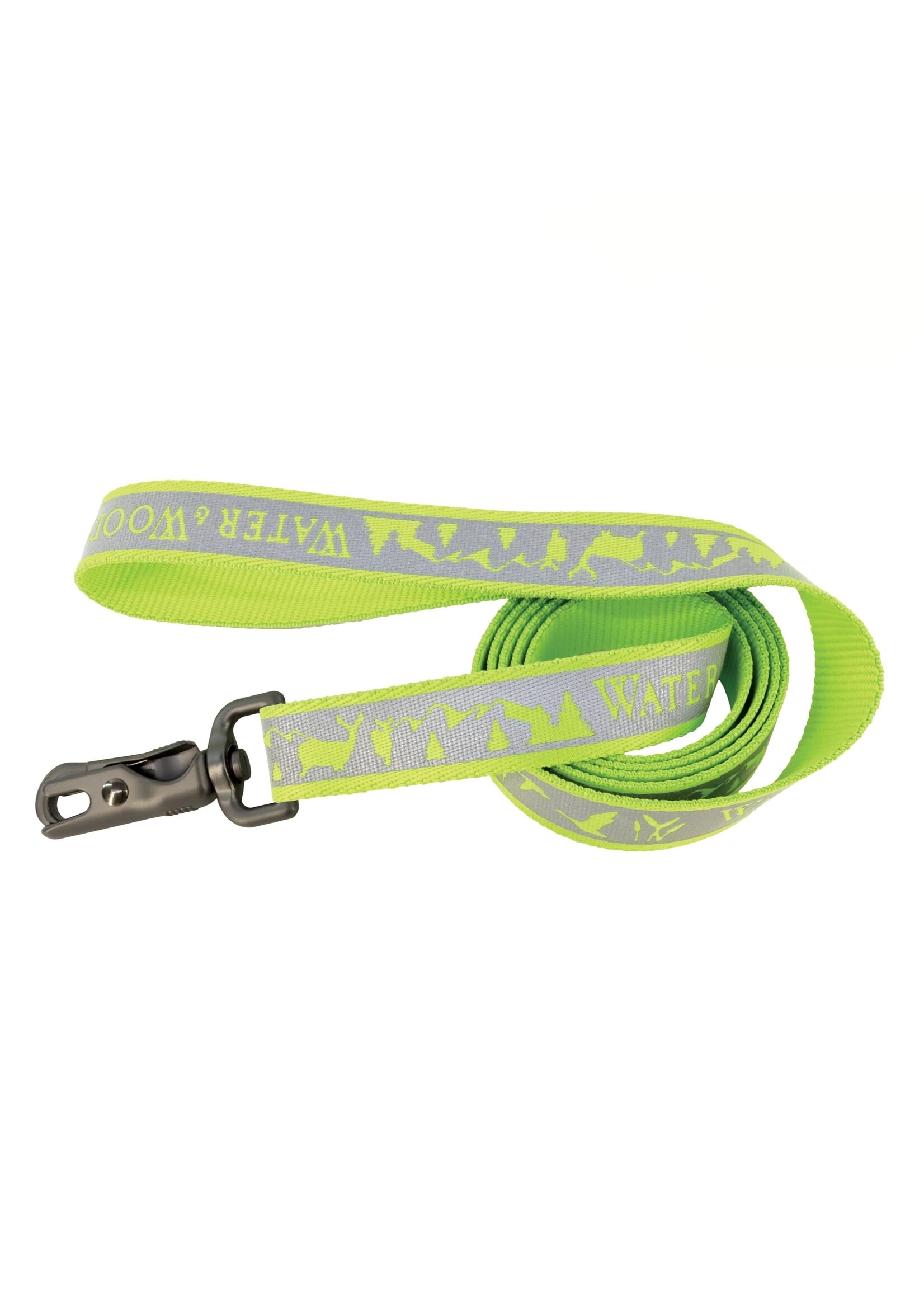 Coastal Pet Products Inc. Water & Woods Reflective Leash 1" x 6' Lime