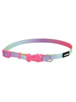 Coastal Pet Products Inc. Li'l Pals Dog Collar Pastel Rainbow Petite 3/8"