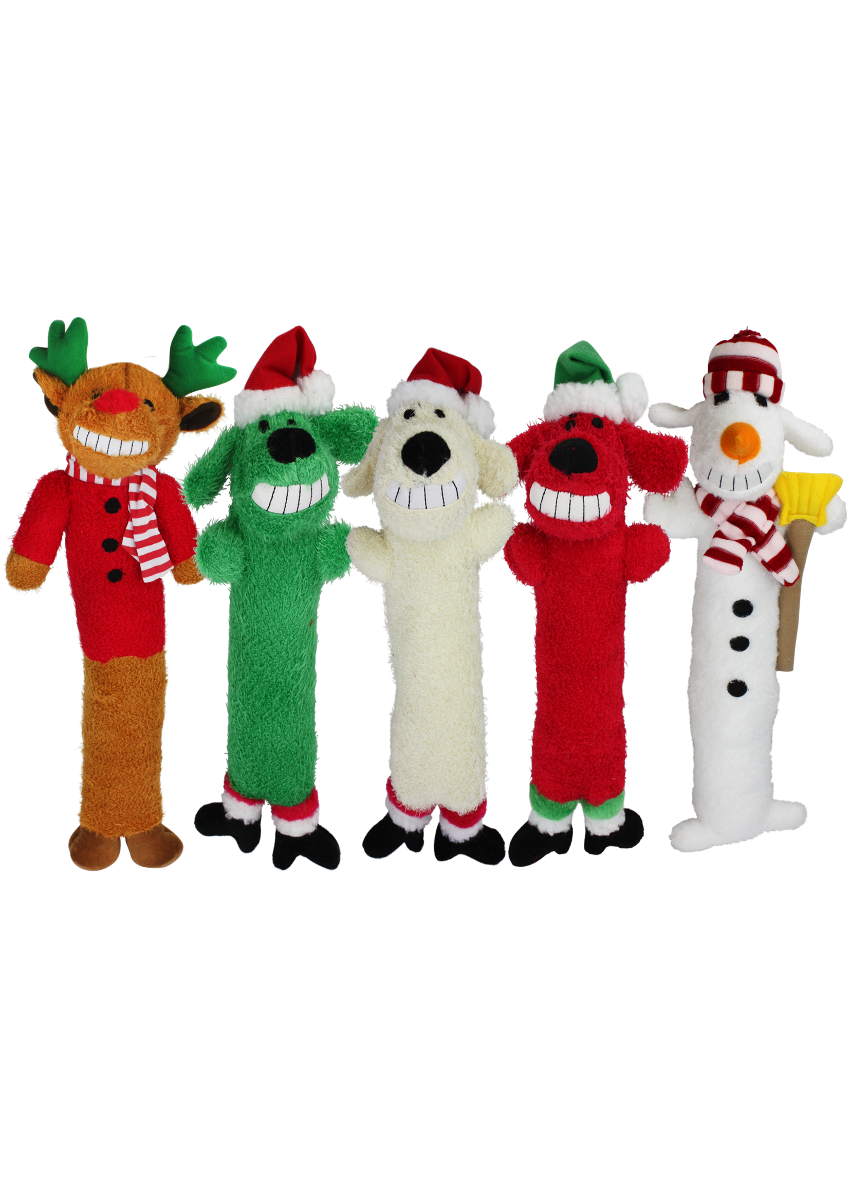 Multipet Multipet Holiday Loofa Large 18" Assorted