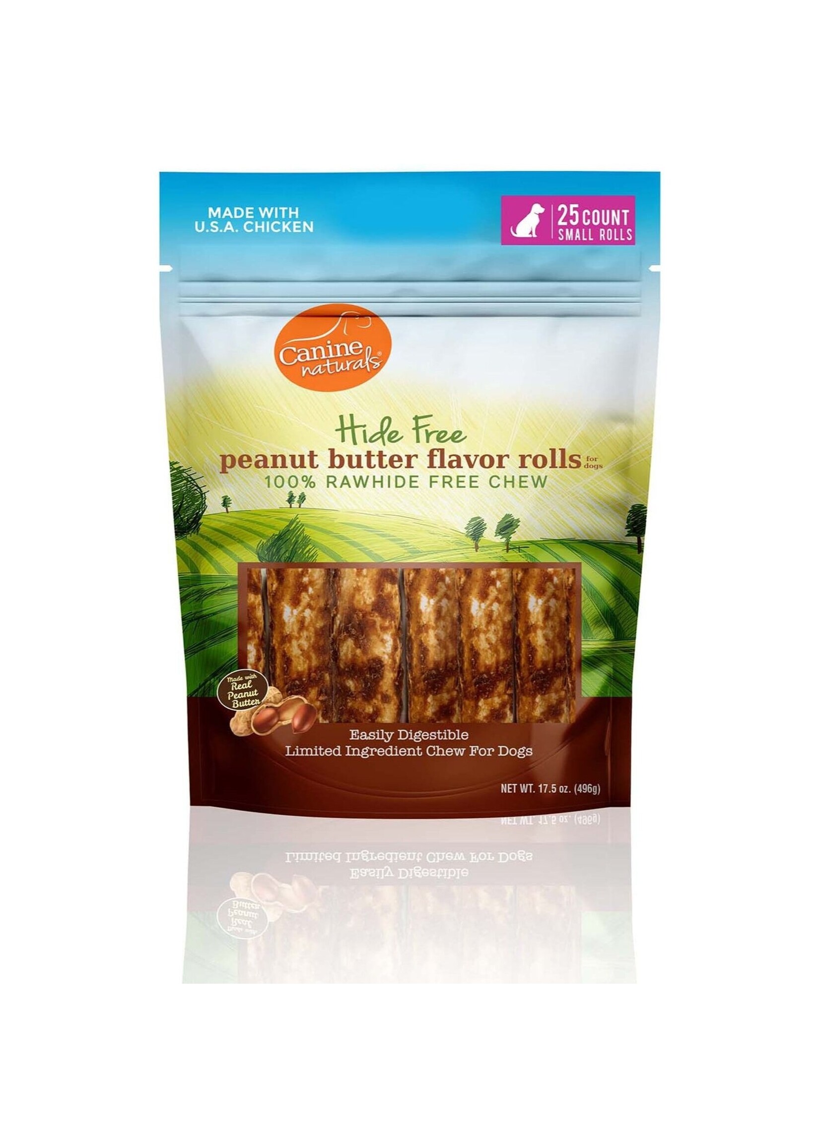 Canine Naturals Hide Free Canine Naturals Hide-Free Peanut Butter Roll