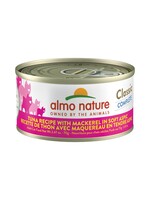 almo Nature almo nature Classic Complete Tuna Recipe w/Mackerel in Soft Aspic 70gm  single