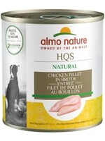 almo Nature Almo Nature Dog HQS Natural Chicken Fillet Entree in Broth 280gm