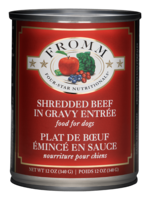Fromm Family Pet Food Fromm Dog Four Star Shredded Beef Entree 12oz single
