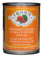 Fromm Family Pet Food Fromm Dog Four Star Shredded Chicken Entree 12oz single
