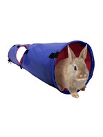 Living World Living World Small Animal Tunnel Large 7.9 x 35.4" Blue/Red