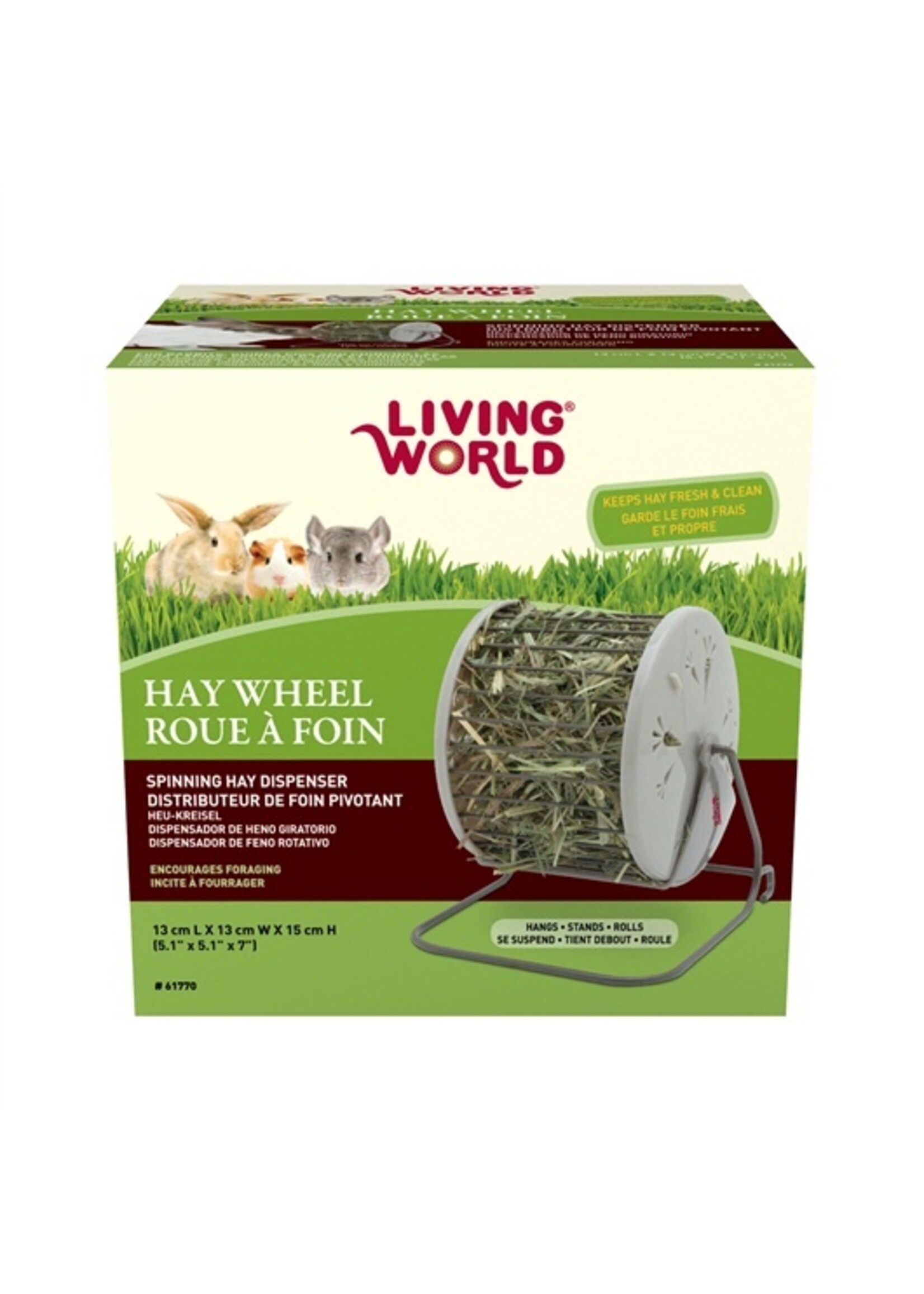 Living World Living World Hay Wheel 5.1 x 5.1 x 7"