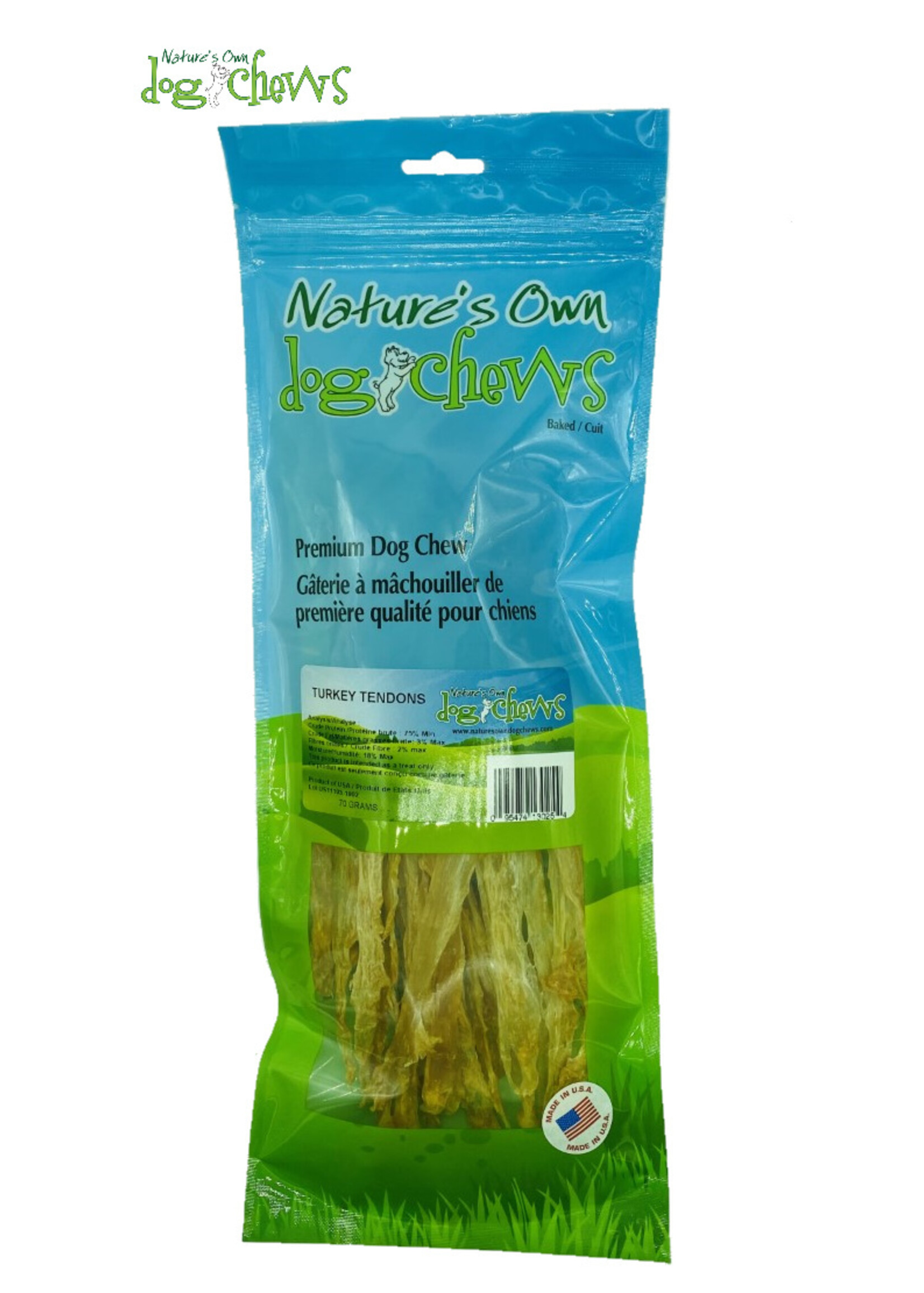 Nature's Own Nature's Own Turkey Tendons 70g