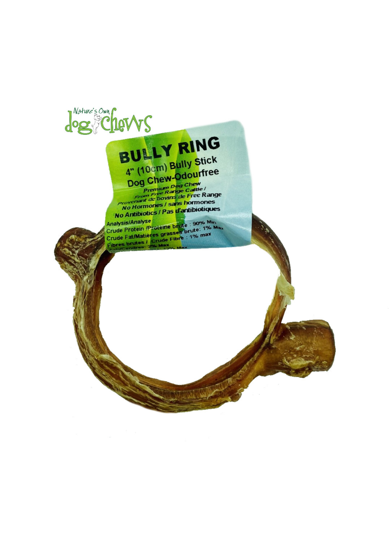 Nature's Own Nature's Own Odourfree Bully Stick Ring 4"