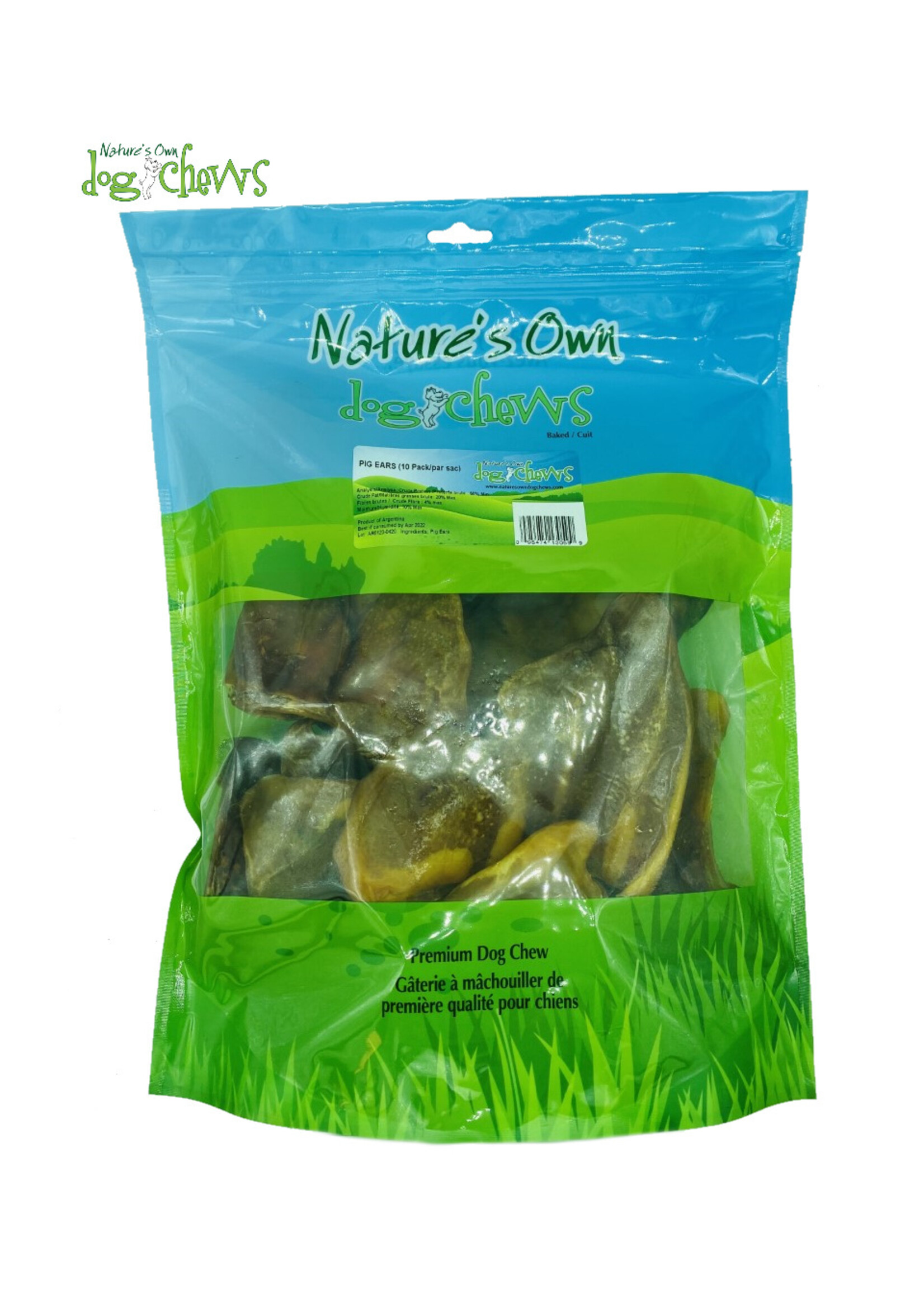 Nature's Own Nature's Own Pig Ears 10pack