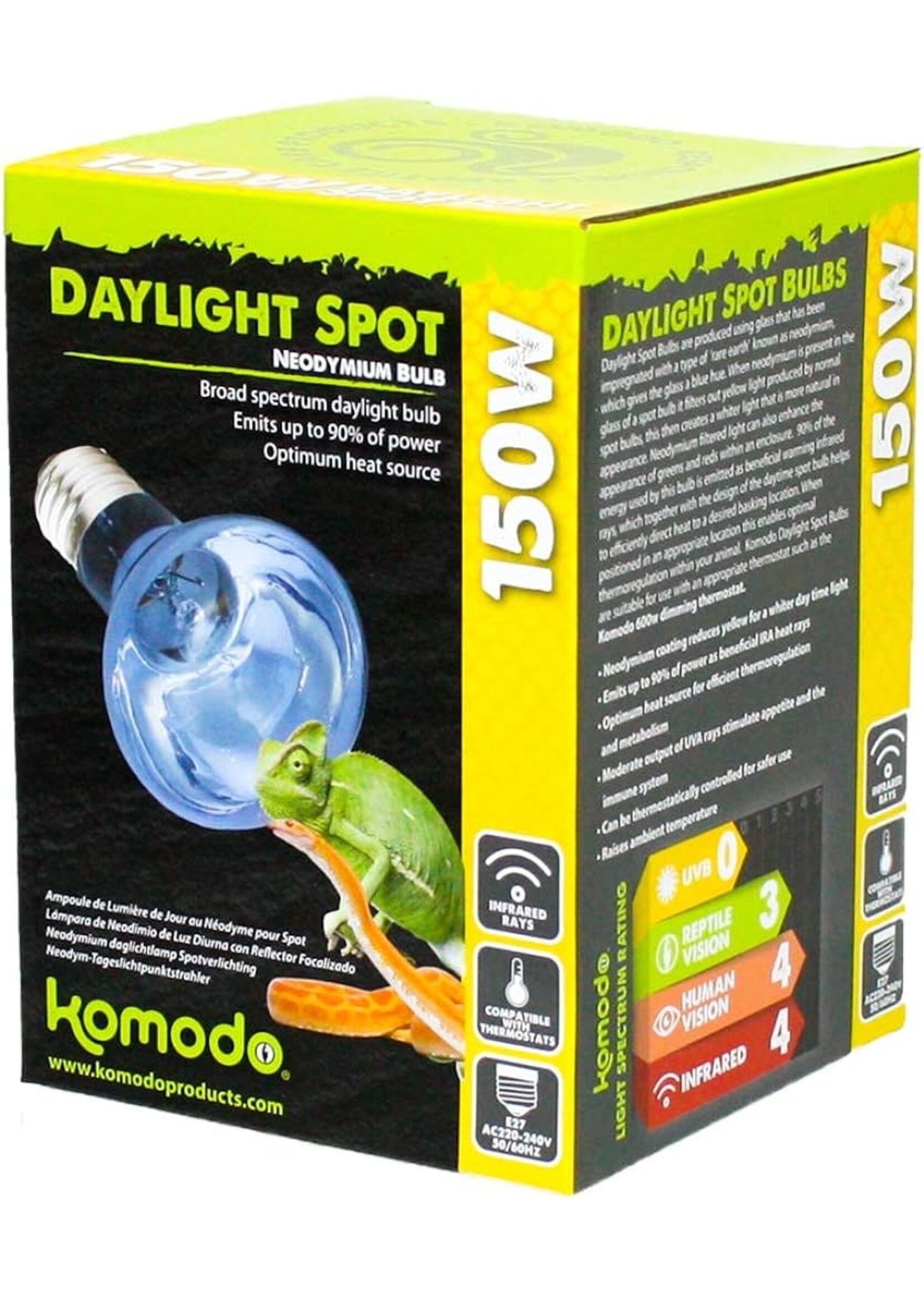 Komodo Komodo Neodymium Daylight Spot Bulb ES